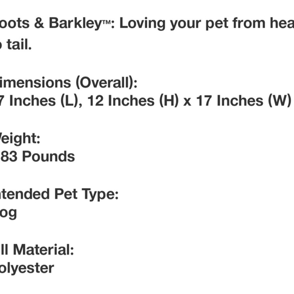 Boots &barkley convertible pet cave to cuddler - Picture 6 of 11